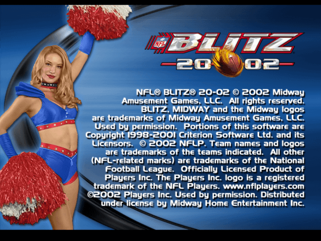 NFL Blitz 2002 screenshot 3 for Xbox